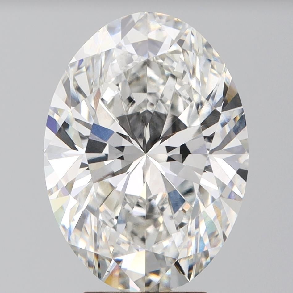 5.01 ct. oval Lab Grown Diamond front image