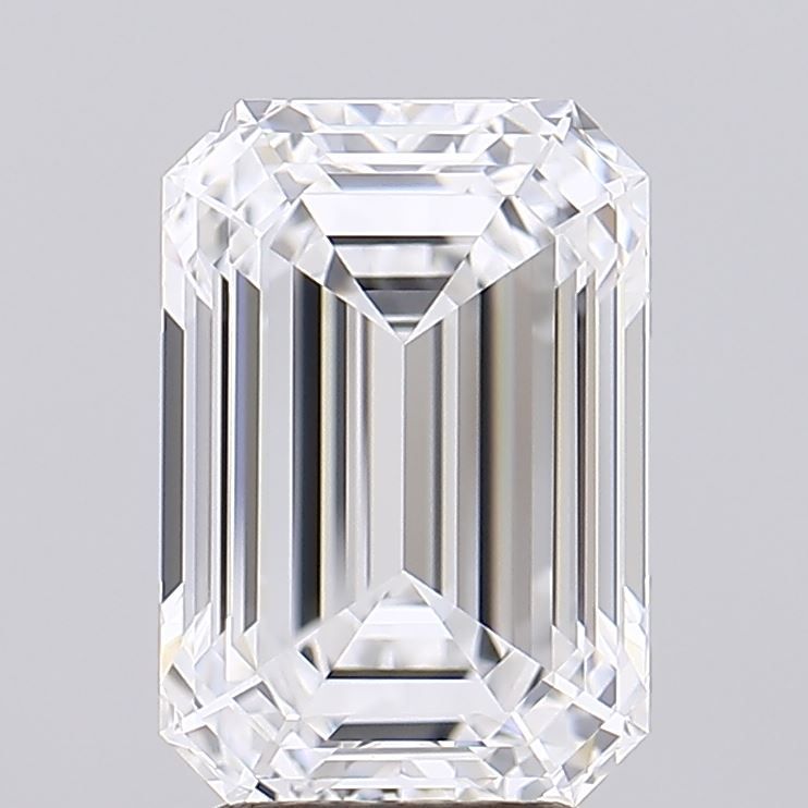 4.08 ct. emerald Lab Grown Diamond front image