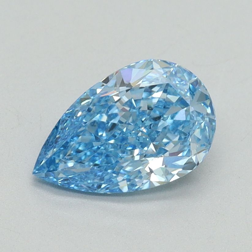 1.03 CT Fancy Vivid Blue PEAR
