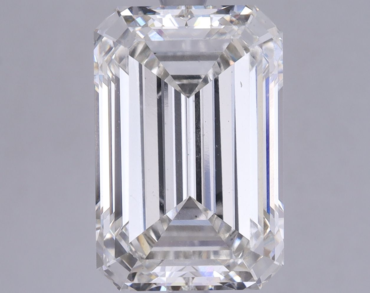 6.75 ct. emerald Lab Grown Diamond front image