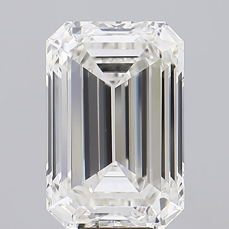 10.09 ct. emerald Lab Grown Diamond front image