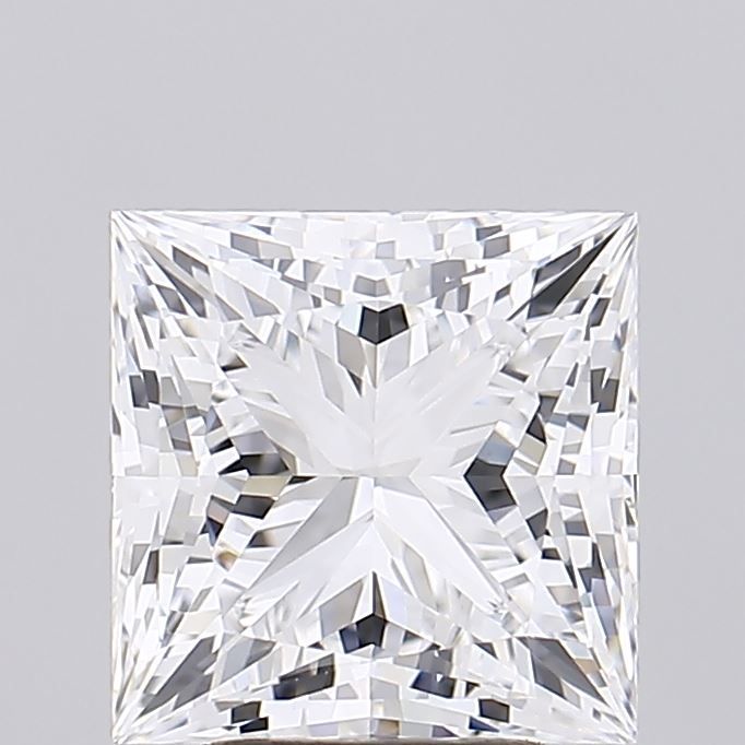 4.25 ct. princess Lab Grown Diamond front image