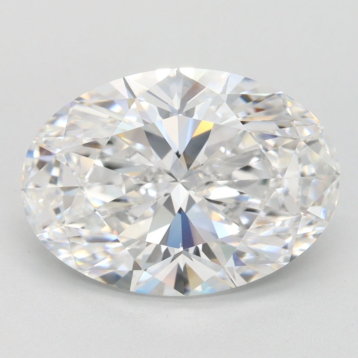 3.73 ct. oval Lab Grown Diamond front image
