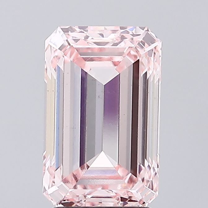 3.01 ct. emerald Lab Grown Diamond front image