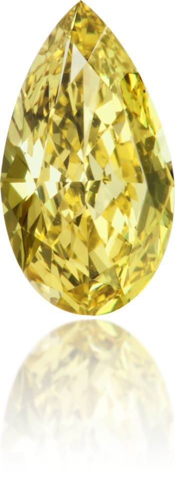 Diament 0.32 ct Fancy Intense Brownish Greenish Yellow/VVS2