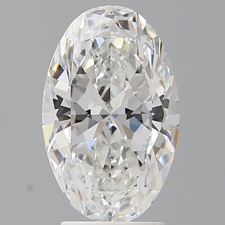 3.08 ct. oval Lab Grown Diamond front image