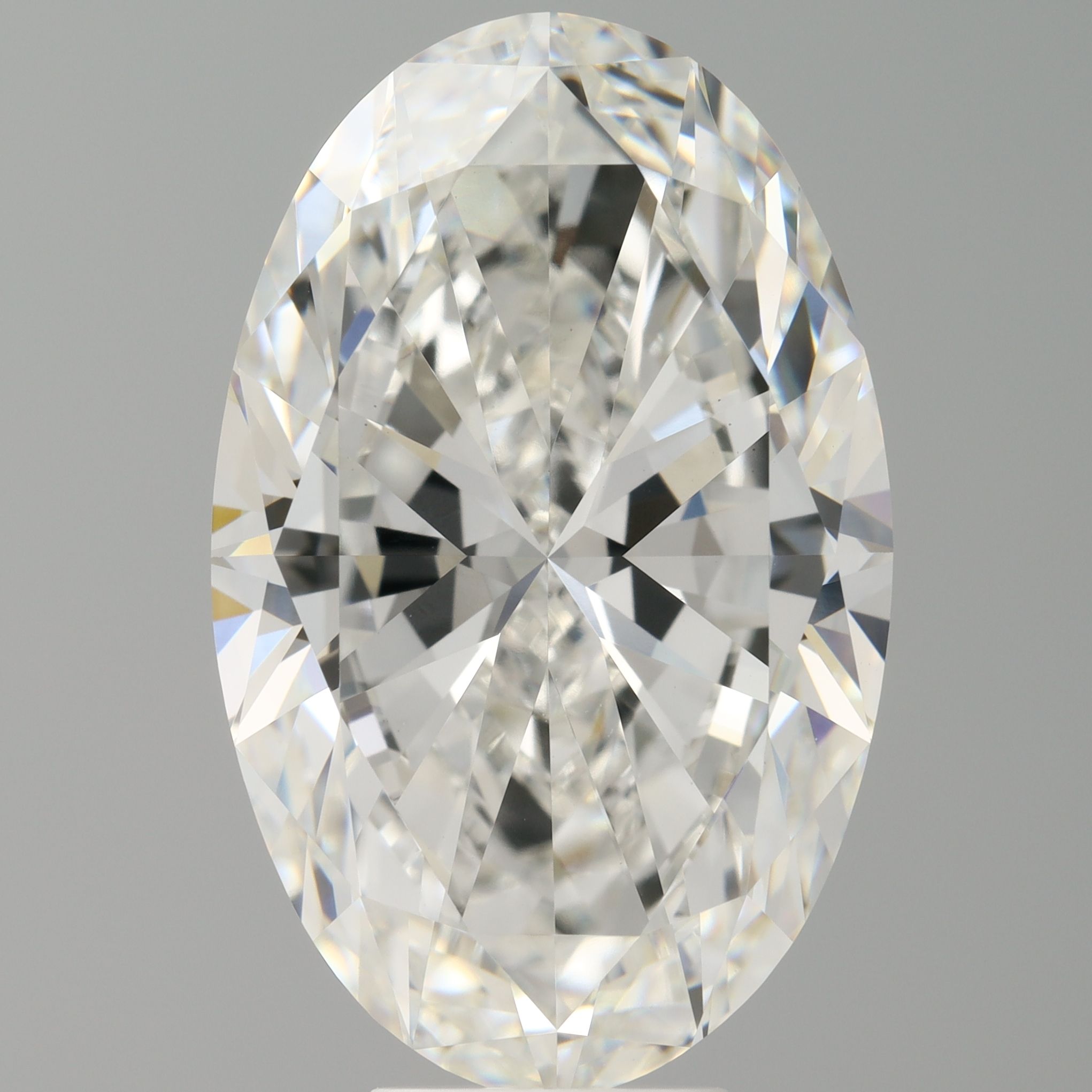 9.05 ct. oval Lab Grown Diamond front image
