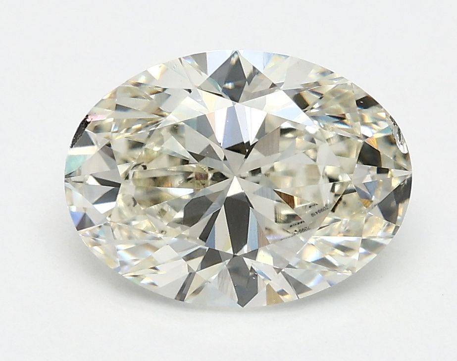 1.70 ct. oval Lab Grown Diamond front image