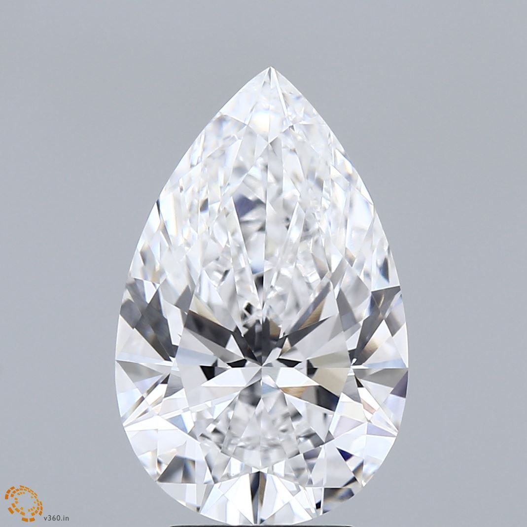 4.56 ct. pear Lab Grown Diamond front image