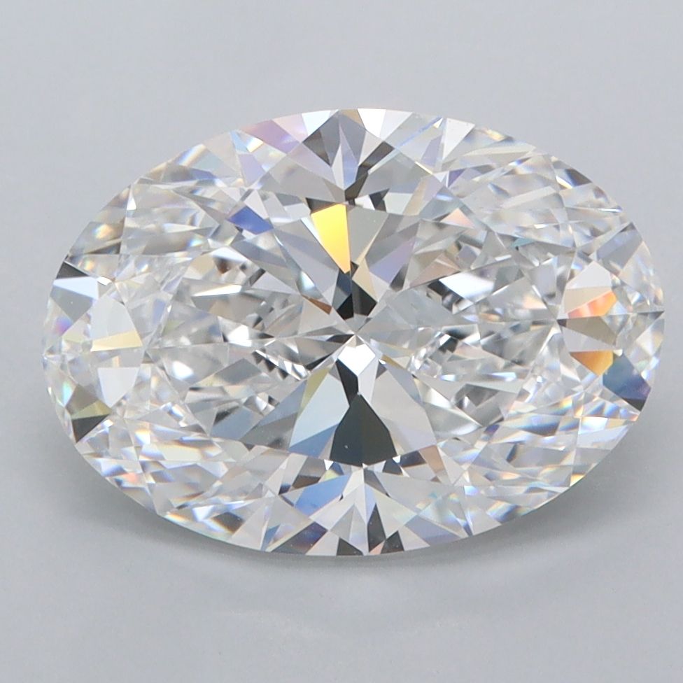 3.60 ct. oval Lab Grown Diamond front image