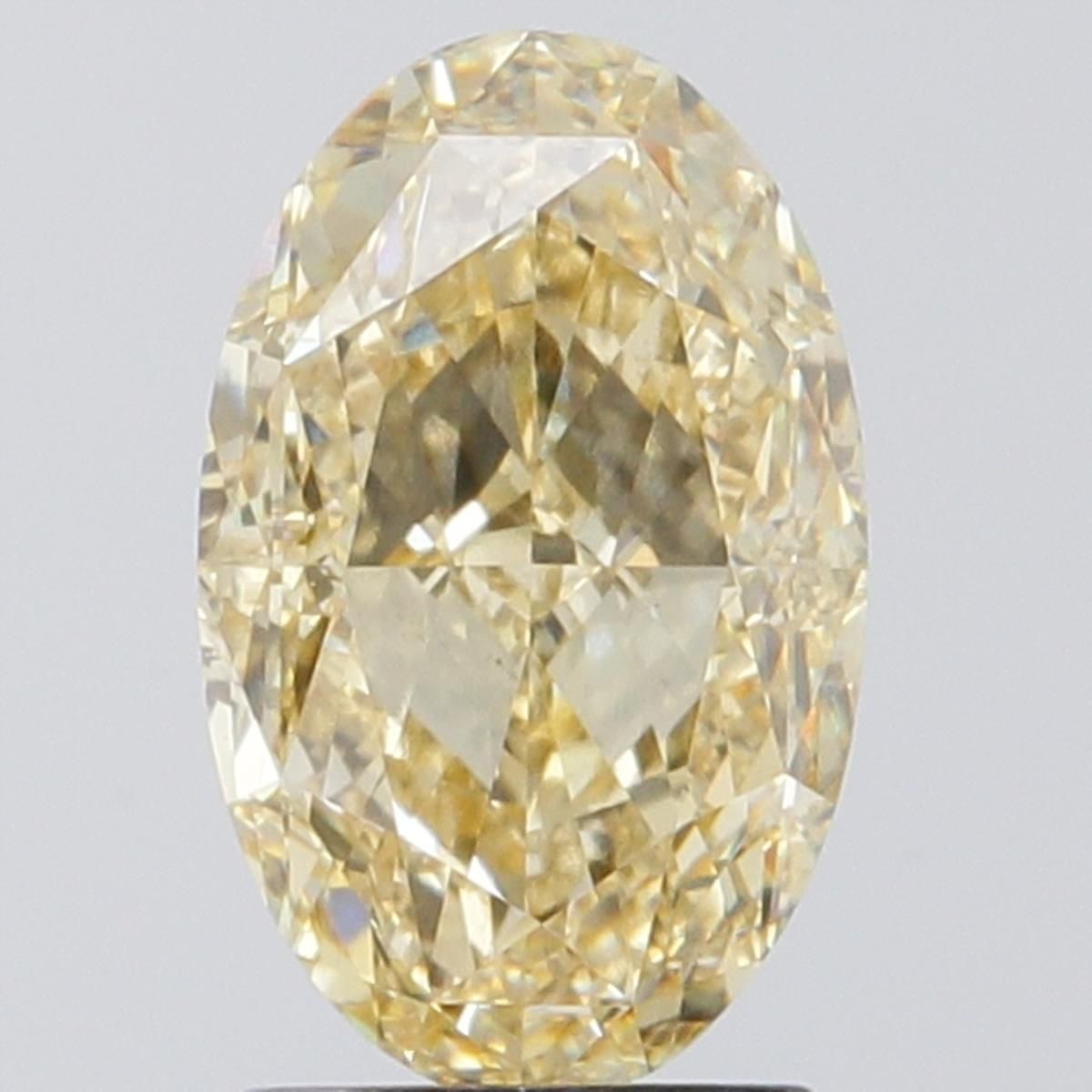 2.76 ct. oval Lab Grown Diamond front image