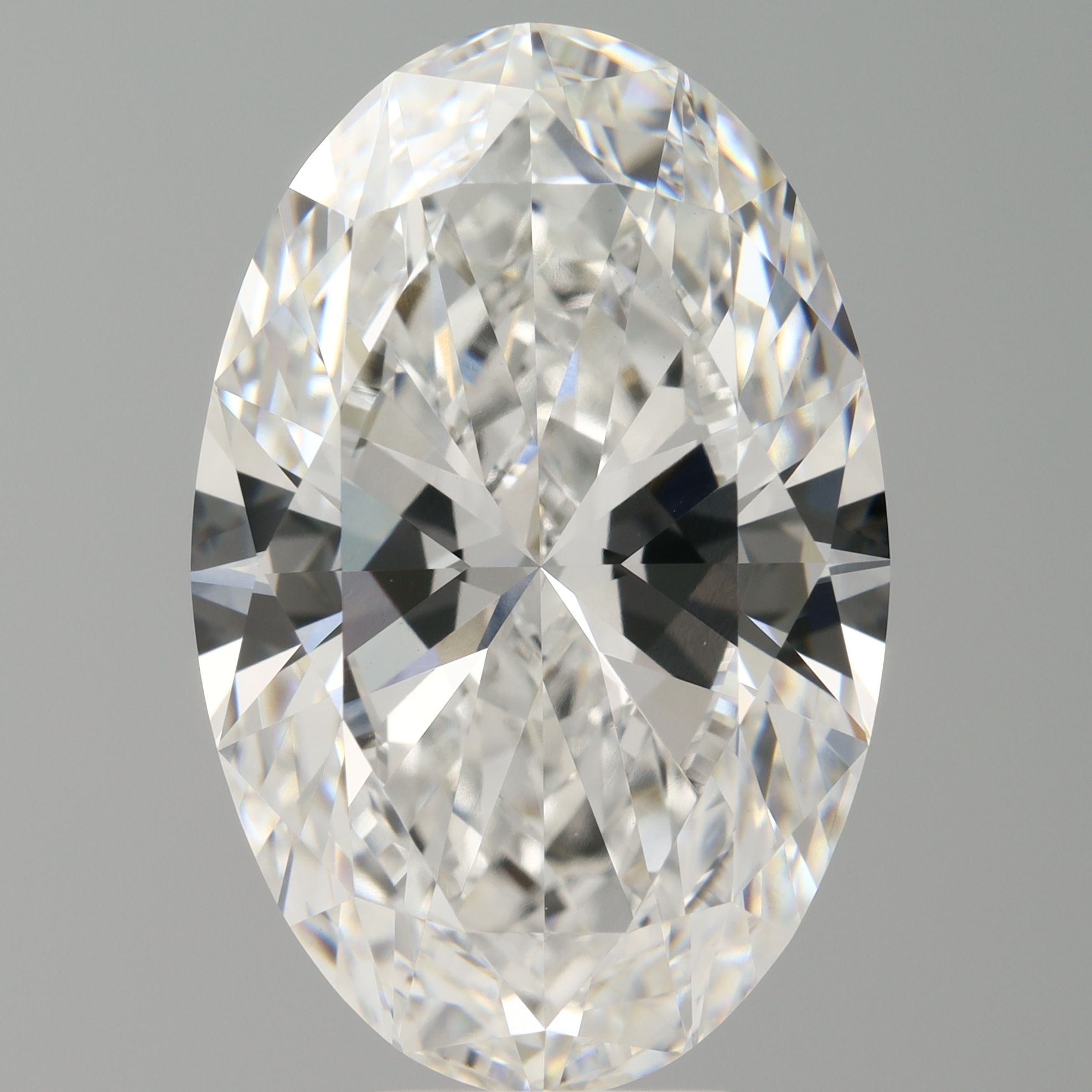 8.58 ct. oval Lab Grown Diamond front image