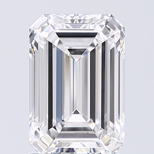 1.56 ct. emerald Lab Grown Diamond front image