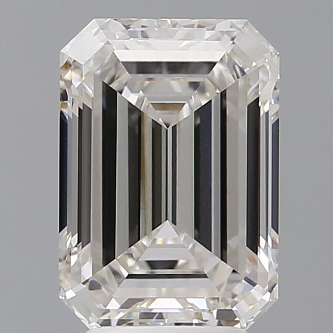 4.09 ct. emerald Lab Grown Diamond front image