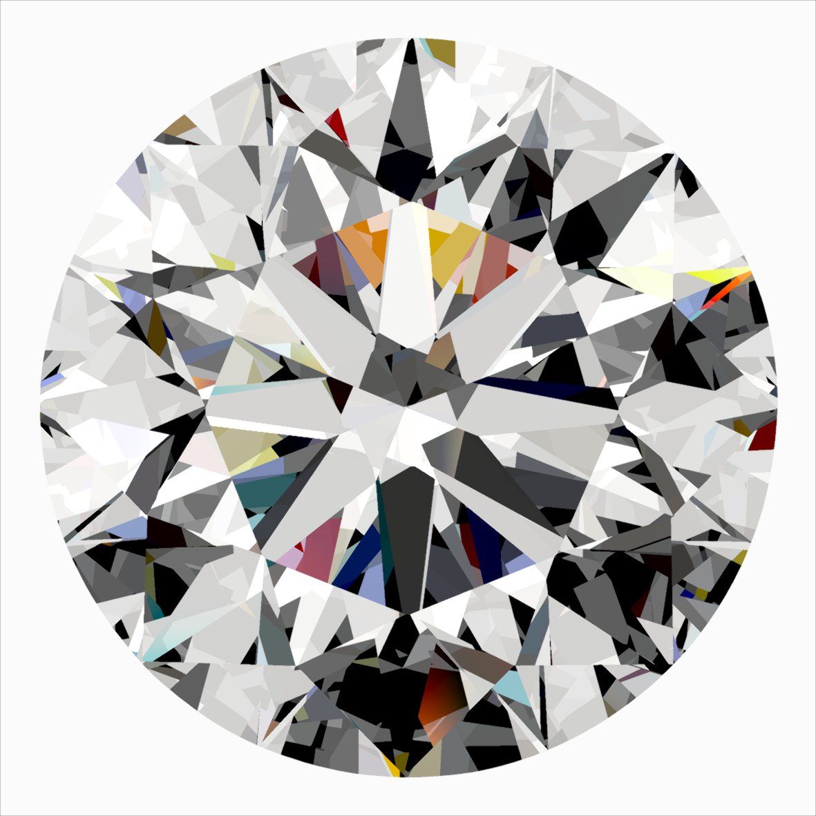 0.36 ct Round diamond
