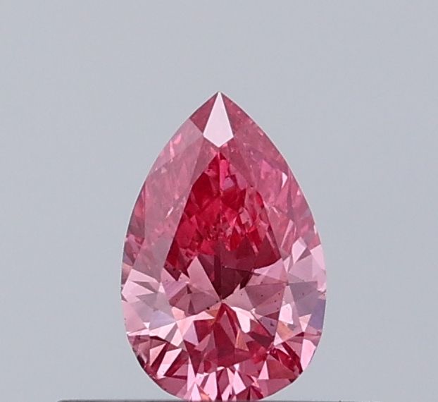 0.28 CT Fancy Vivid Pink PEAR