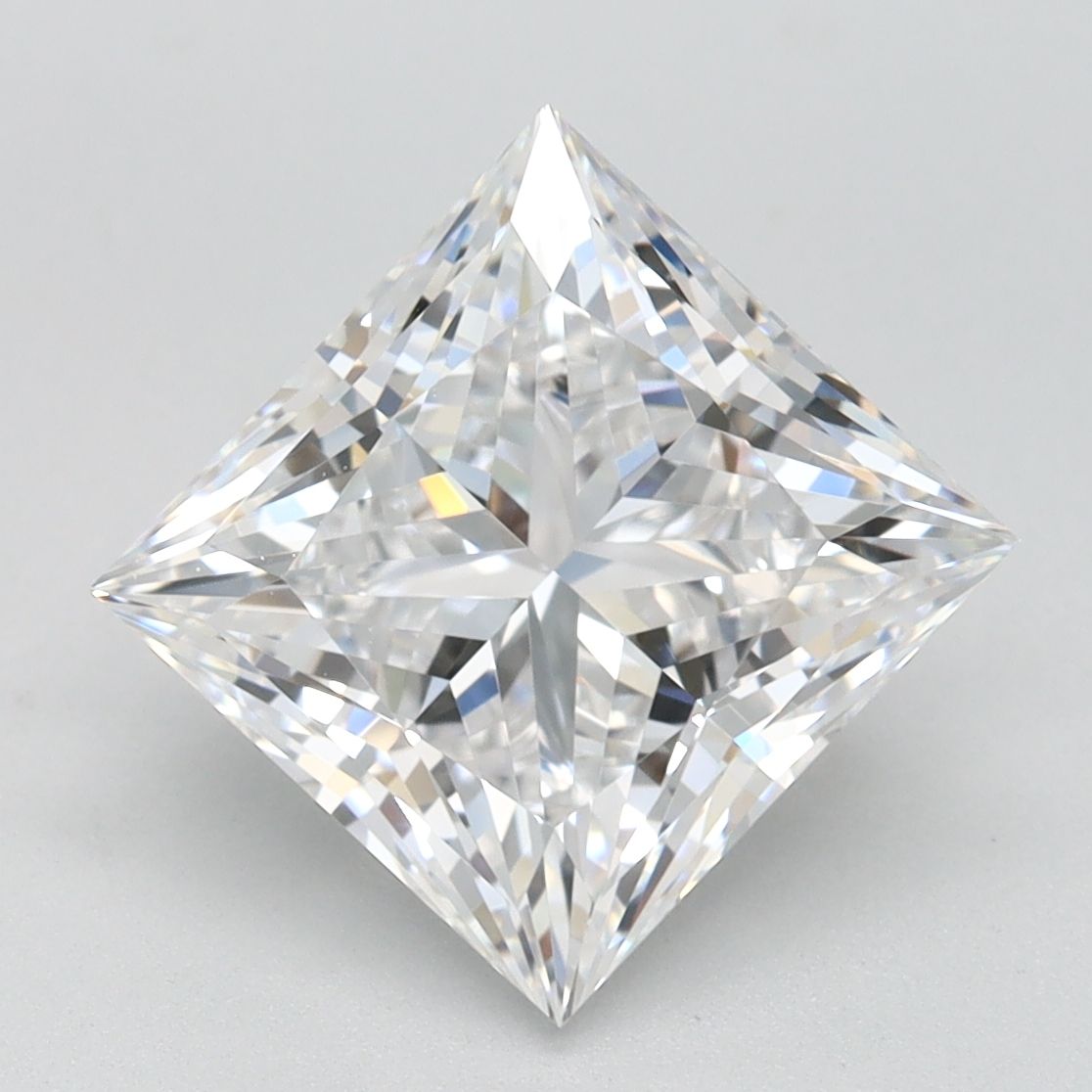 3.10 ct. princess Lab Grown Diamond front image