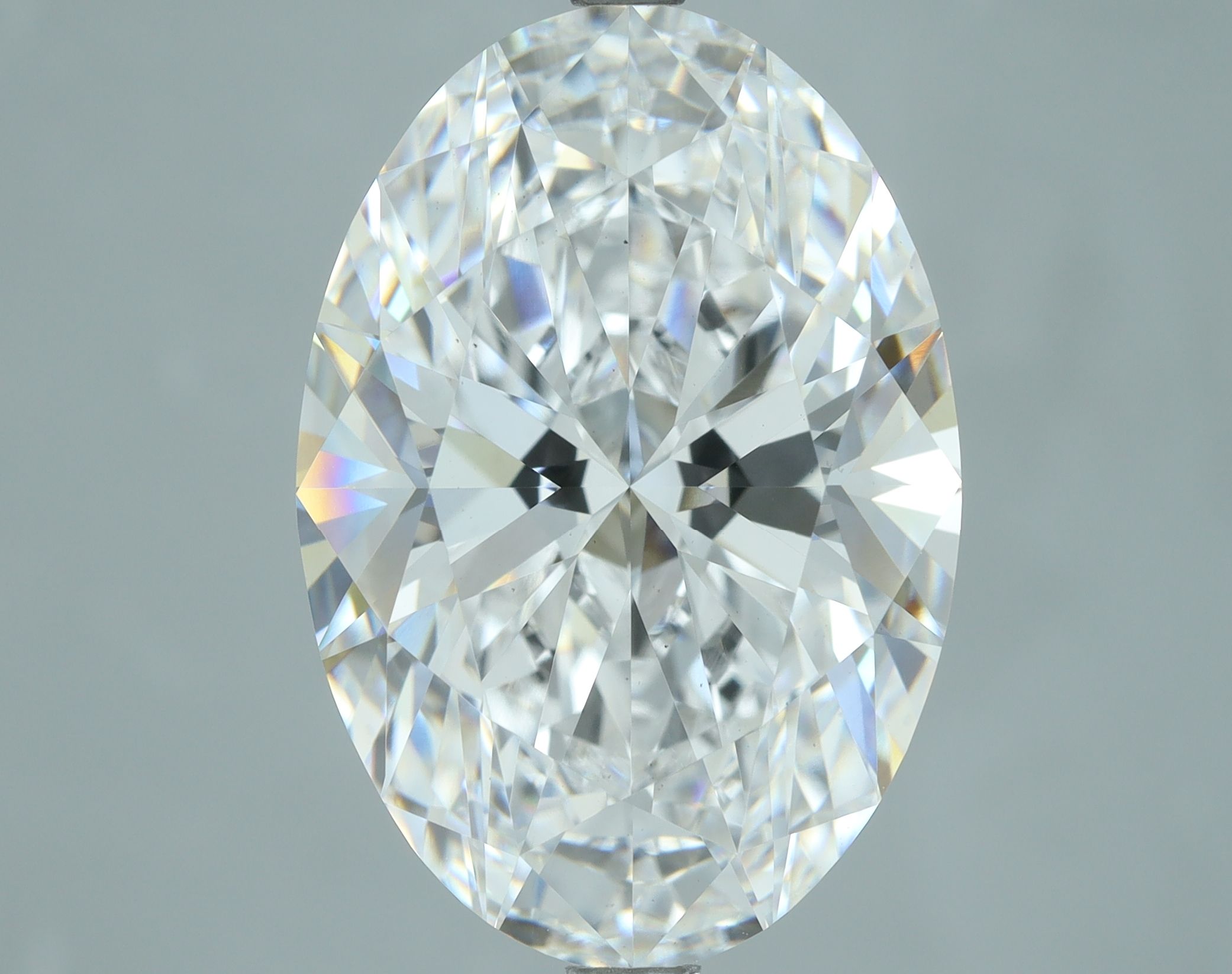 8.18 ct. oval Lab Grown Diamond front image