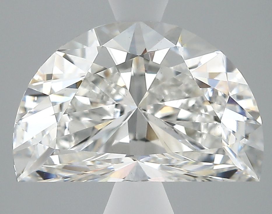 2.05 ct lab-grown Half moon Diamond