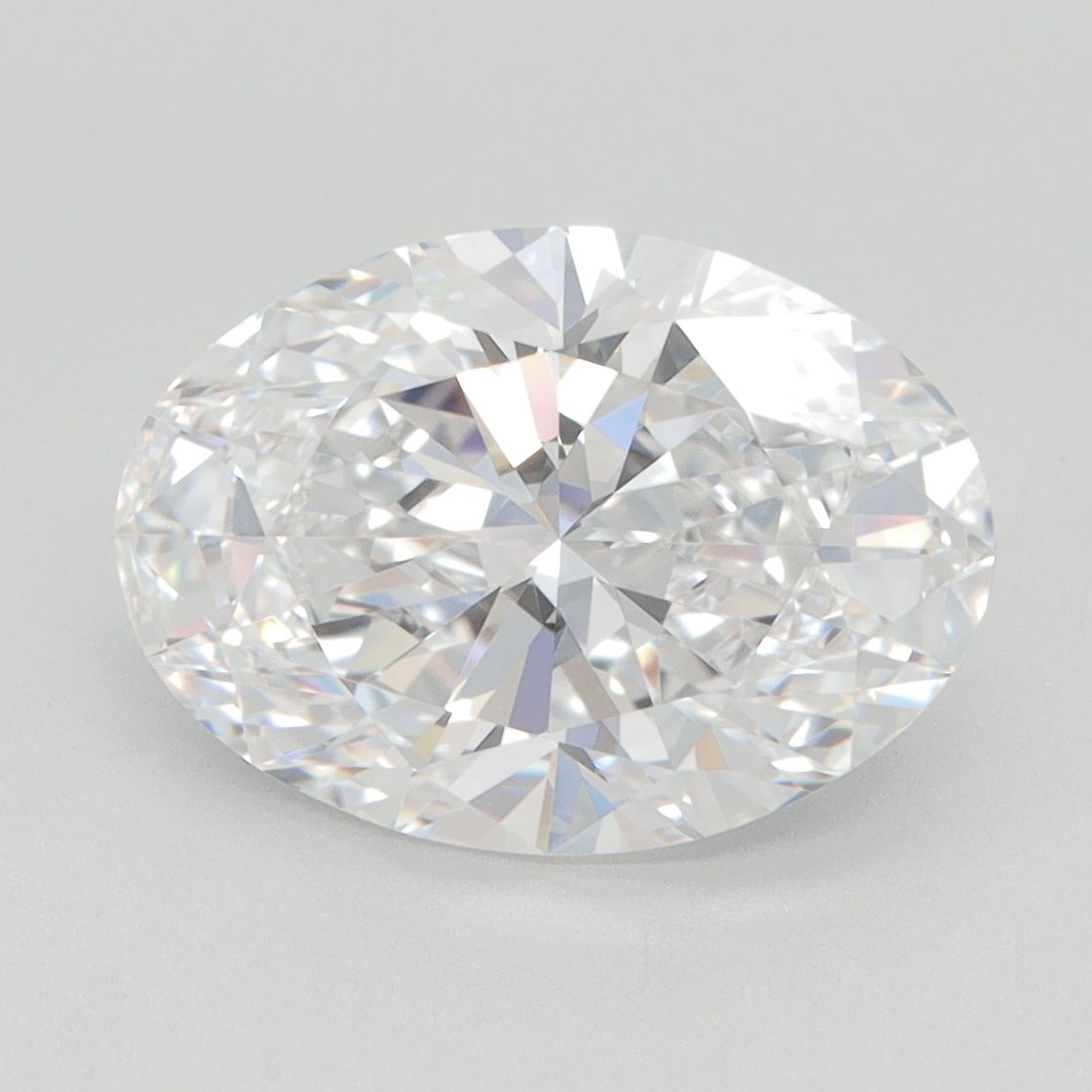 3.43 ct. oval Lab Grown Diamond front image