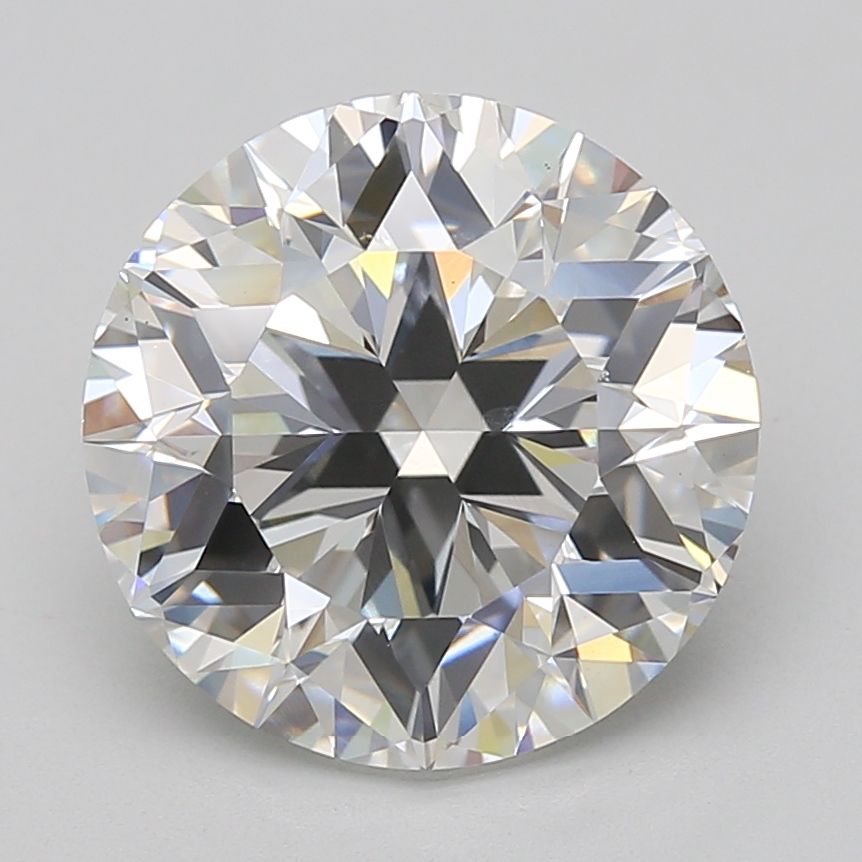 6.24 ct. round Lab Grown Diamond front image