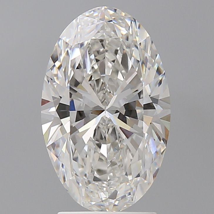3.03 ct. oval Lab Grown Diamond front image