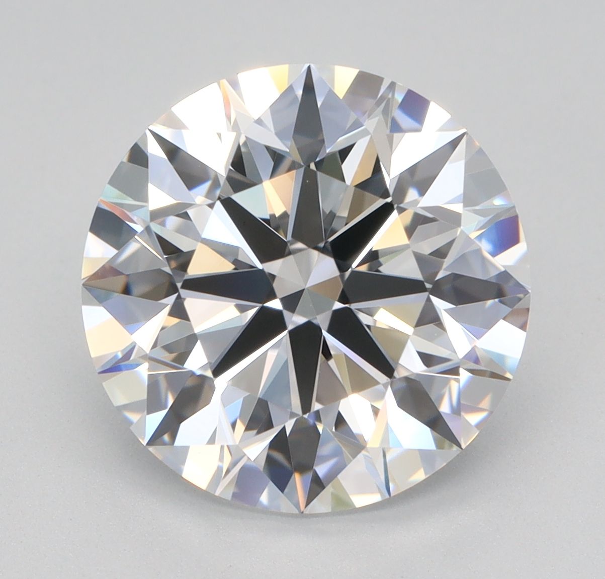 Diamant Rond 3.70 ct - Couleur E - Pureté VVS1