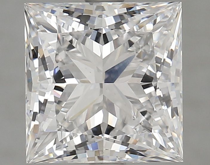 3.88 ct. princess Lab Grown Diamond front image
