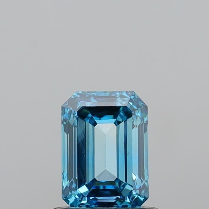 0.99 CT Fancy Vivid Blue EMERALD