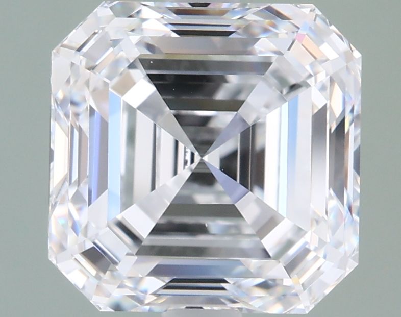 3.07 ct lab-grown Asscher Diamond