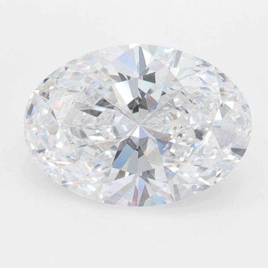 2.10 ct. oval Lab Grown Diamond front image
