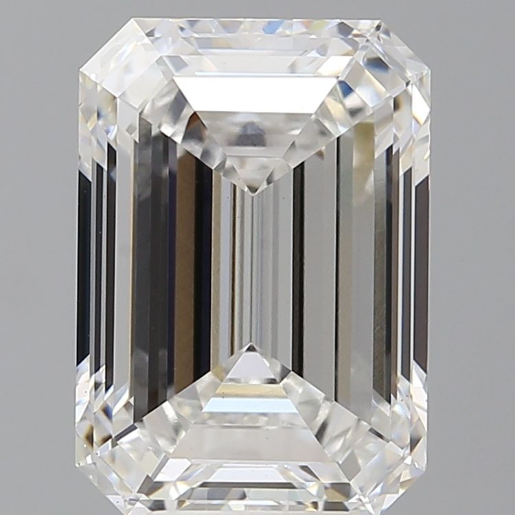 6.60 ct. emerald Lab Grown Diamond front image