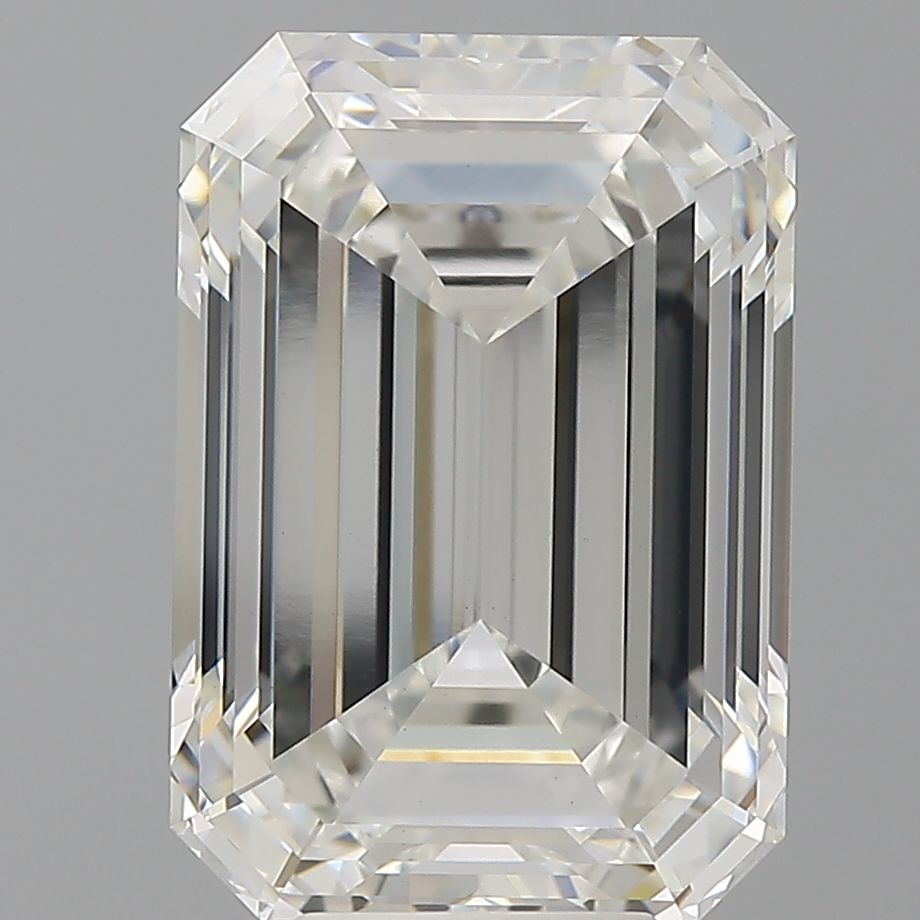 7.55 ct. emerald Lab Grown Diamond front image
