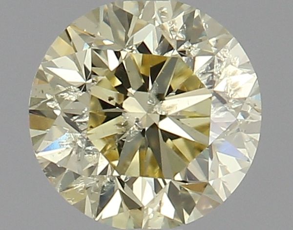 Diament 0.81 ct Fancy Light Yellow/I1