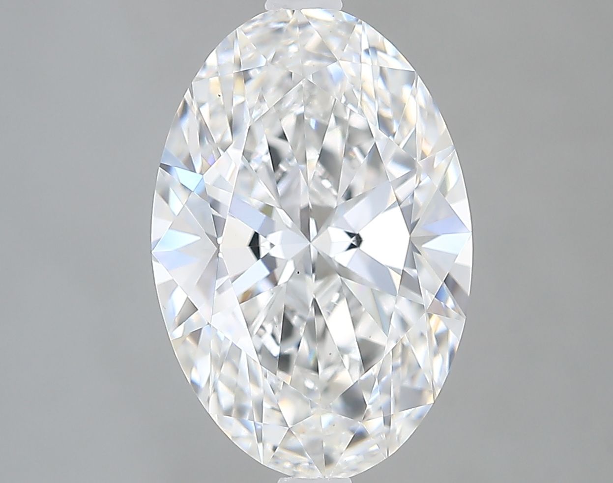 3.19 ct. oval Lab Grown Diamond front image