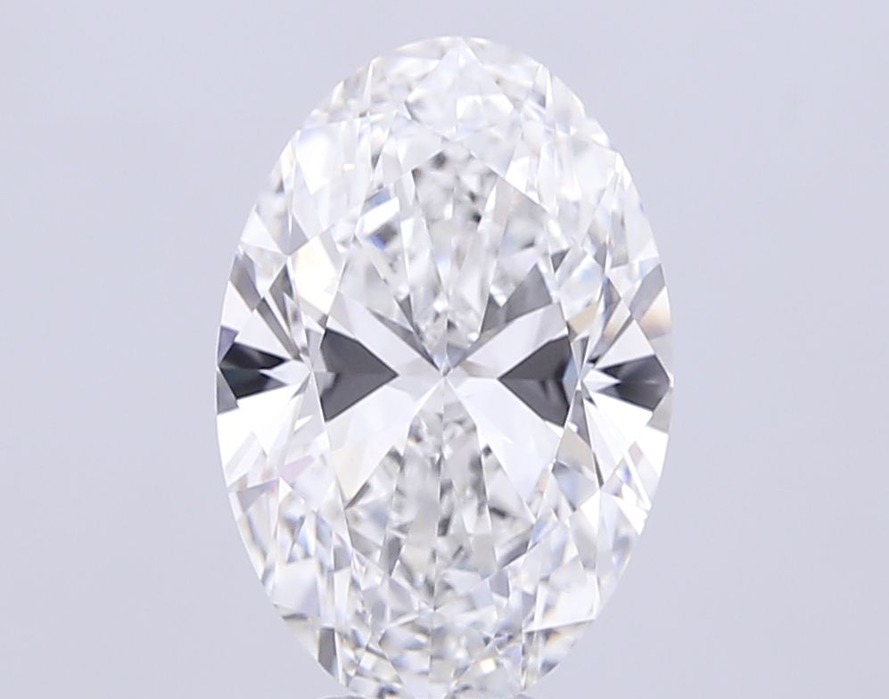 8.03 ct. oval Lab Grown Diamond front image