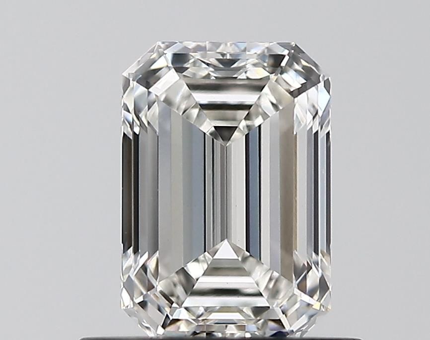 0.74 ct. emerald Lab Grown Diamond front image