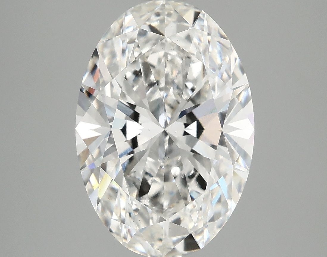 3.91 ct. oval Lab Grown Diamond front image