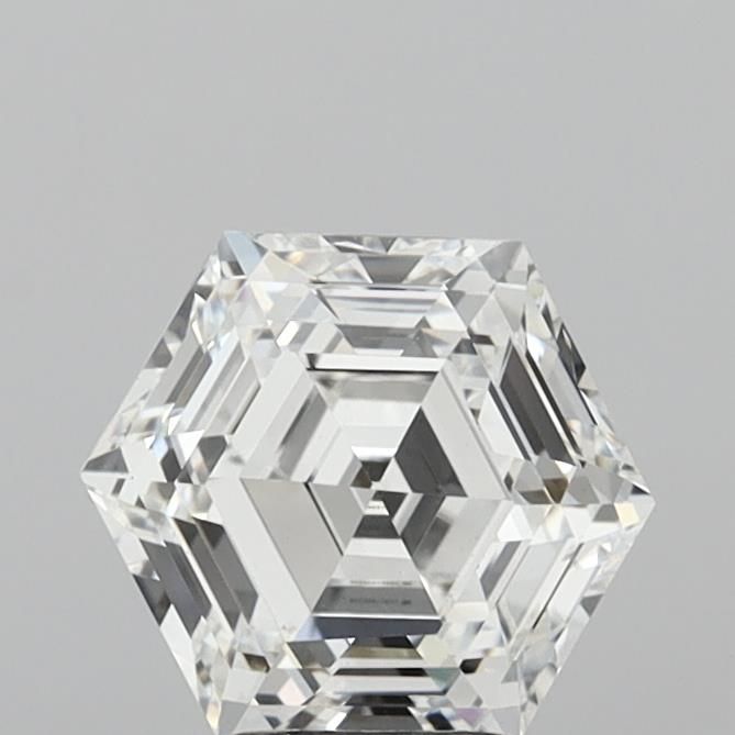 3.52 ct lab-grown Hexagonal Diamond