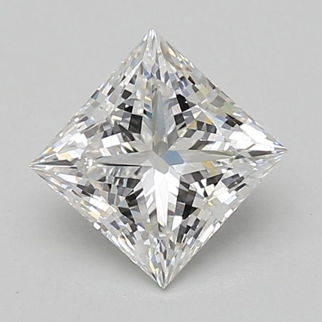 1.56 ct. princess Lab Grown Diamond front image