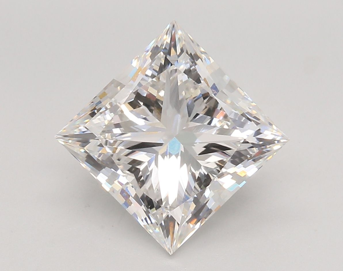 4.50 ct. princess Lab Grown Diamond front image