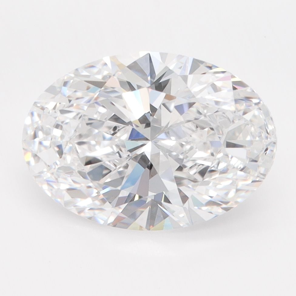 3.04 ct. oval Lab Grown Diamond front image