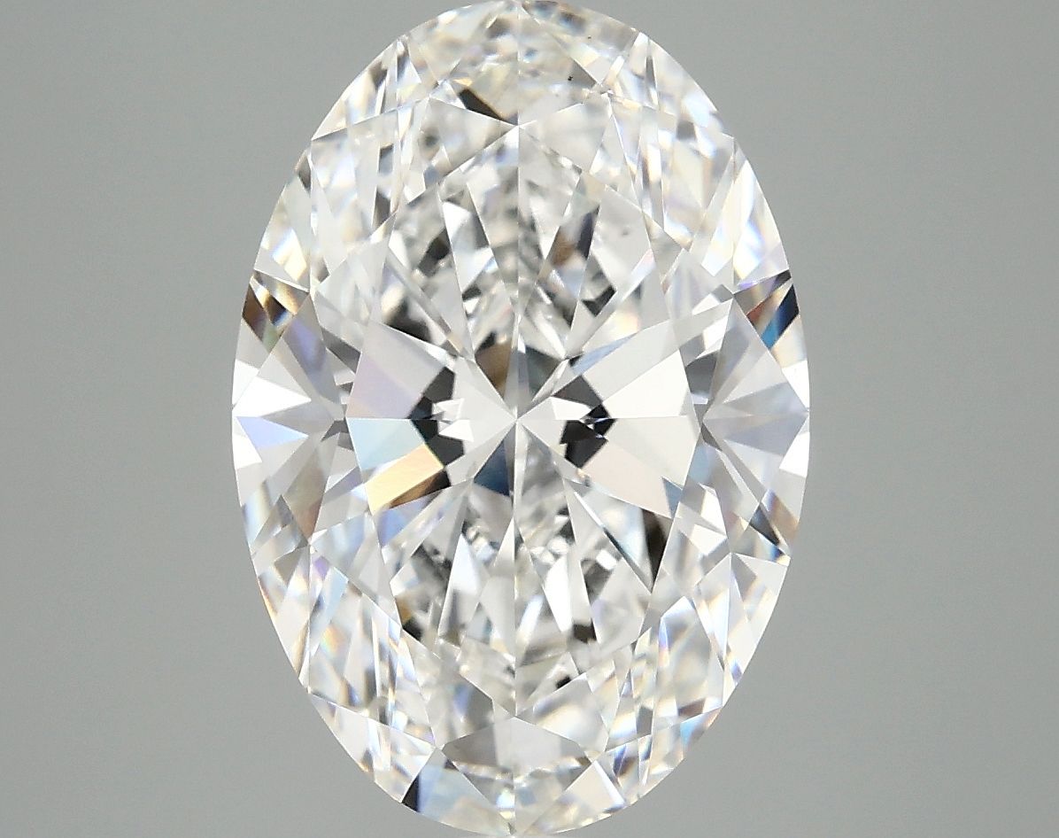 5.02 ct. oval Lab Grown Diamond front image