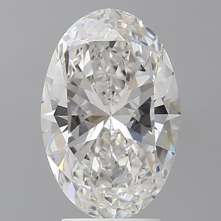 3.57 ct. oval Lab Grown Diamond front image