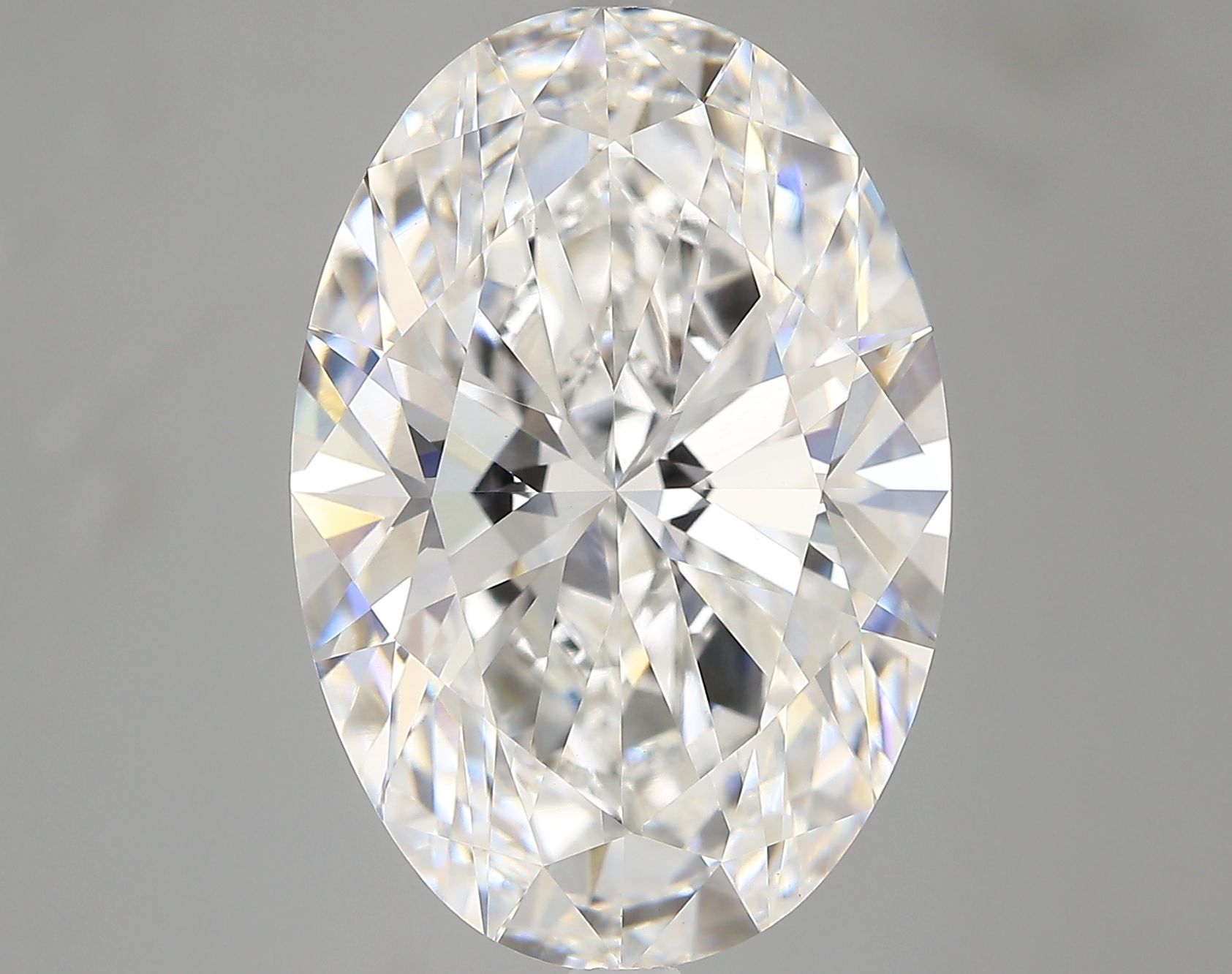 9.08 ct. oval Lab Grown Diamond front image