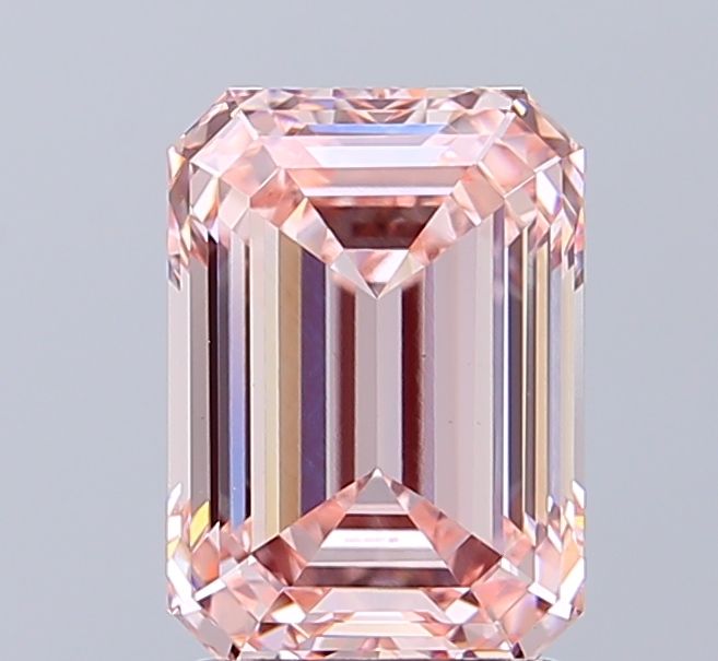 2.54 ct. emerald Lab Grown Diamond front image