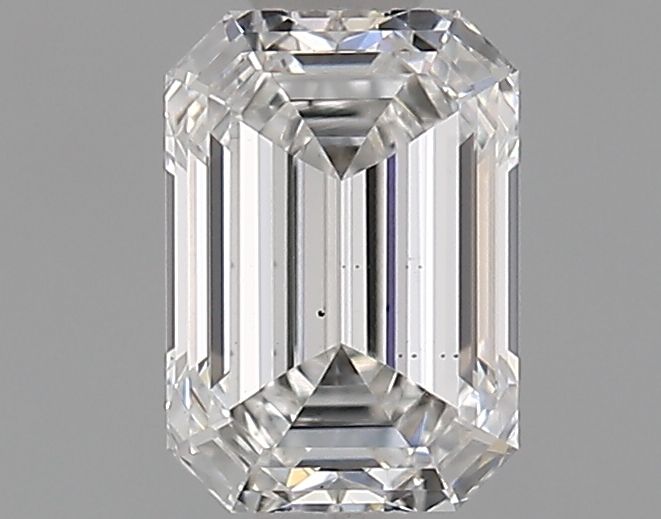 0.80 ct. emerald Lab Grown Diamond front image