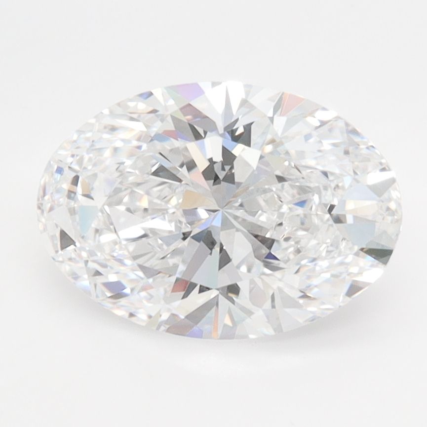 2.08 ct. oval Lab Grown Diamond front image