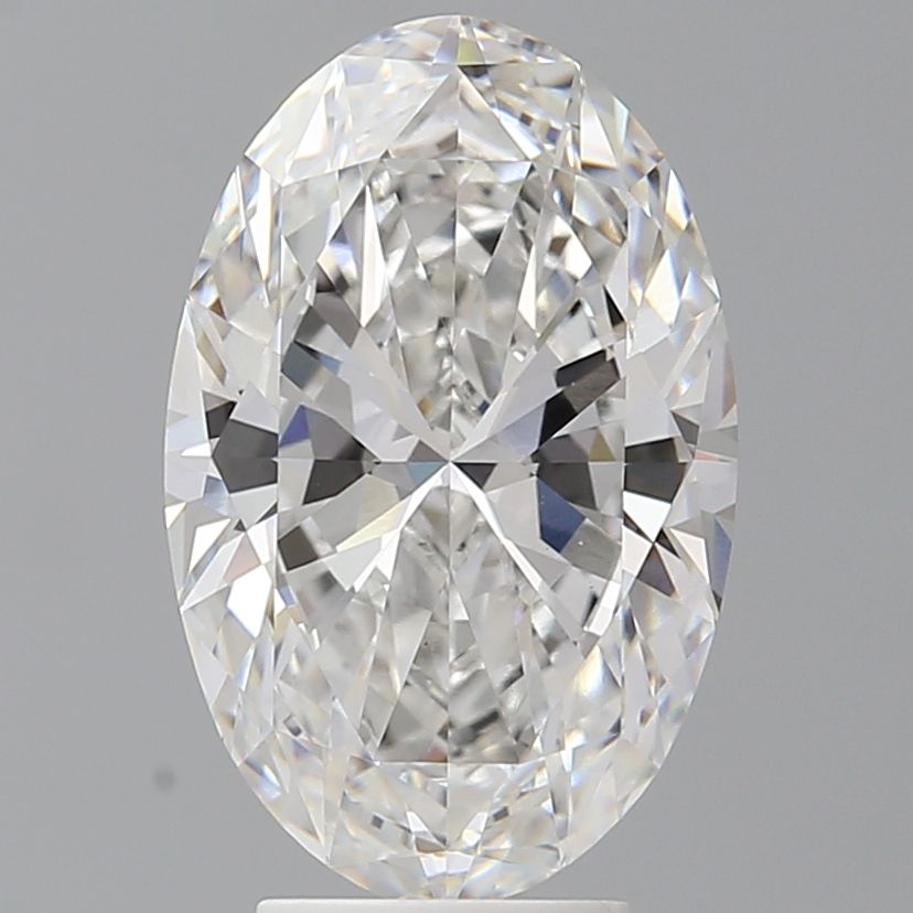 4.57 ct. oval Lab Grown Diamond front image