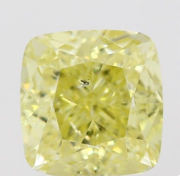 Diament 0.5 ct Fancy Intense Yellow/SI1